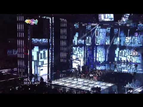 EPIK HIGH & Dynamic Duo & Simon D at SBS Gayo Daejun 2012