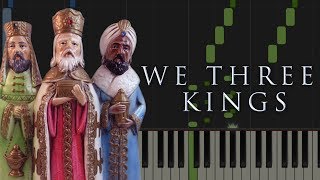 We Three Kings | Piano Tutorial & Sheets