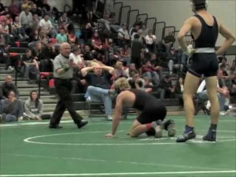 2010 Colorado State Qualifier Region 2 - 140lb. Championship match - Hill vs. Wittwer