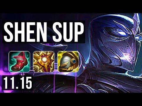 SHEN & Syndra vs THRESH & Aphelios (SUPPORT) | 2.7M mastery, 5/2/20 | KR Grandmaster | v11.15