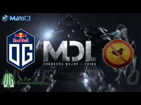 OG vs ML -  Game 1 - MDL Changsha 2018 - Europe Qualifier - Final