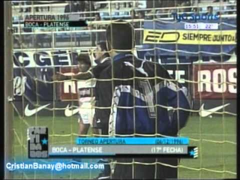 Boca 4 Platense 1 Clausura 1996 (Relato Marcelo Araujo)
