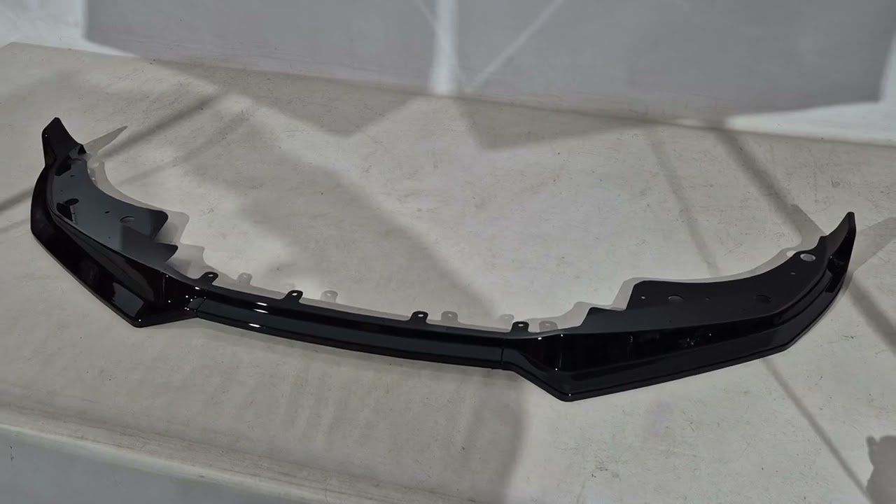 Передний лип DPT V-2 (для G22/G23, Черный Глянец) Video 1