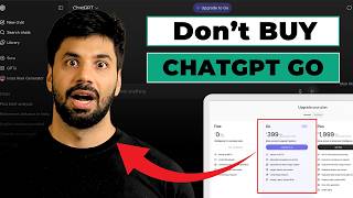 Don’t Buy ChatGPT Go Until You Watch This | Pricing, Purchase, Comparison with other offering #AI