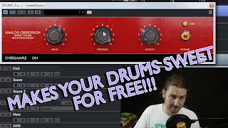 Video thumbnail for Free Plugin Friday | Analog Obsession Sweet Drums | Drum Processor by JimijaymesGuitarist