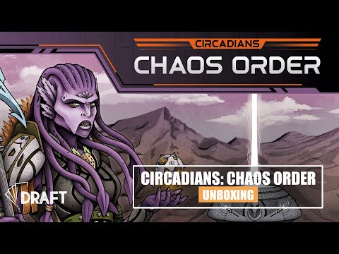 Az idegenek már a dobozban vannak | Circadians Chaos Order unboxing - :: DRAFT :: Társasjáték vlog