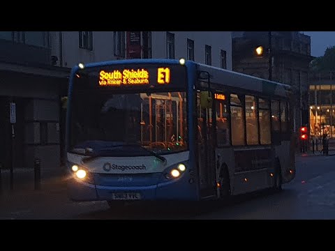 Journey on Route E1 | SN63VVL/36976 - Stagecoach North East: ADL E20D/ADL Enviro 200
