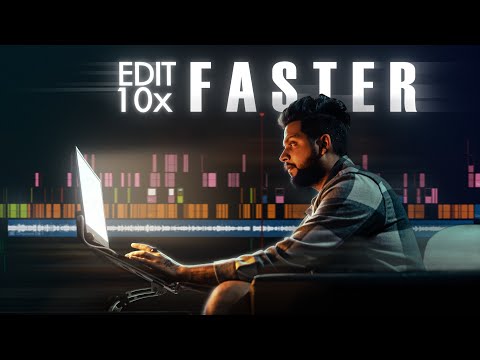7 tips to EDIT VIDEOS 10x FASTER