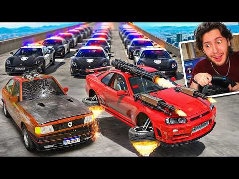 A CADA FUGA MEU CARRO GANHA UM NOVO PODER!! (GTA 5 rp)