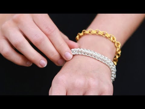 DIY How to Jewellery- Chainmaille Bracelet Tutorial