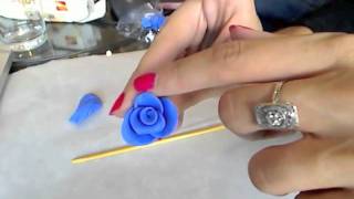 Tuto Fimo : réaliser une rose, simple et rapide