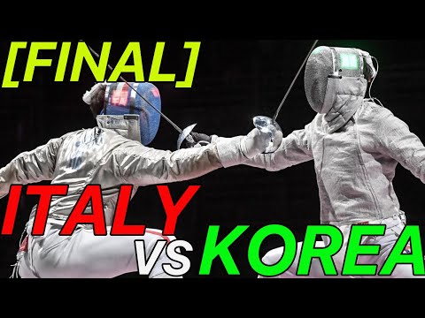 Tokyo 2021 [FINAL] Korea v Italy | Olympic Fencing | Men's Sabre Team Highlights 도쿄 올림픽 펜싱 남자 사브르 레