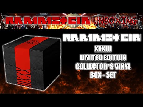 Unboxing - RAMMSTEIN - XXXIII Limited Edition Collector’s Vinyl Box - Set