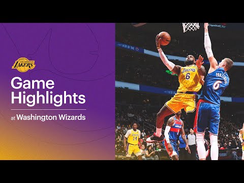 HIGHLIGHTS | LeBron James (38 pts, 10 reb, 6 ast) at Washington Wizards