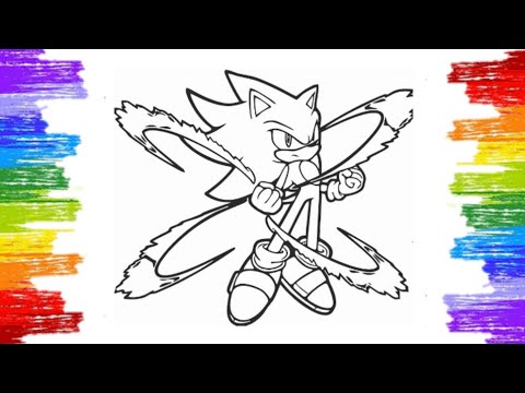 Super Sonic Coloring Pages/Sonic 3 Predections/ Alan Walker - Fade [NCS Release]