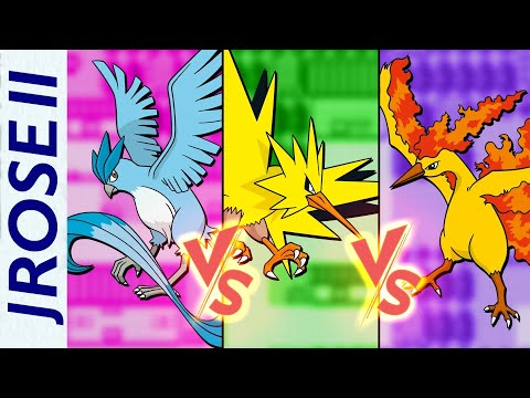 Which Legendary Bird is BEST in Pokemon Gold/Silver?