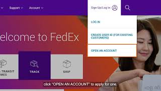 Guide to creating a fedex.com User ID
