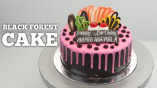 KUE ULANG TAHUN MUDAH DAN PRAKTIS!! TUTORIAL BLACKFOREST CAKE