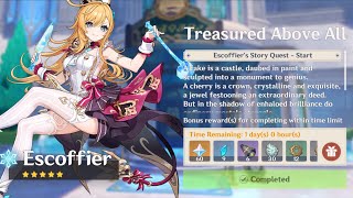 [Genshin Impact] Escoffier's Story Quests - Dulciaria Structura Chapter: Act I (Treasured Above All)