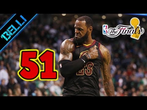 LeBron James "E' UN DIO GRECO!" 51 Punti G1 Finals 2018 vs Warriors (Live🎙Flavio Tranquillo)
