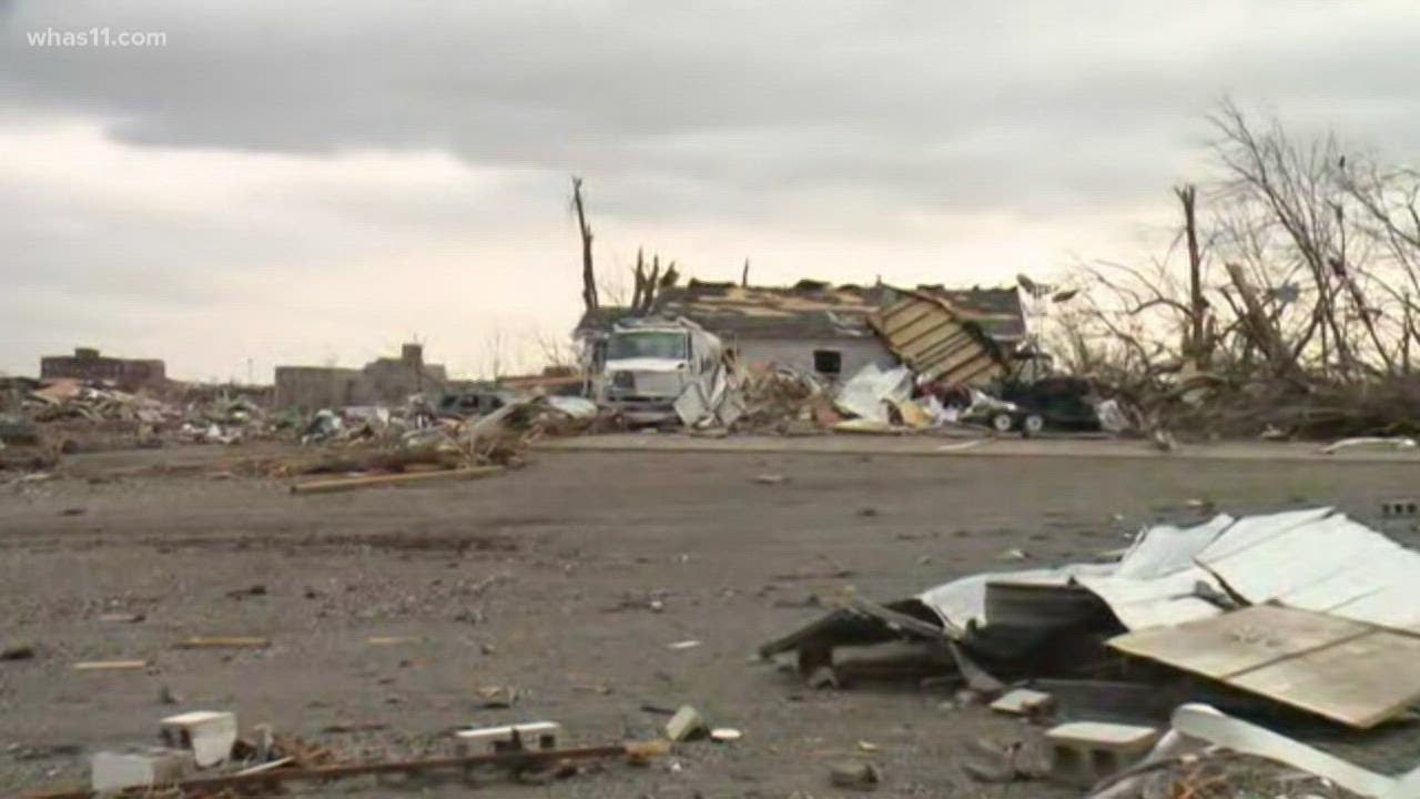 Mayfield, Kentucky tornado damage