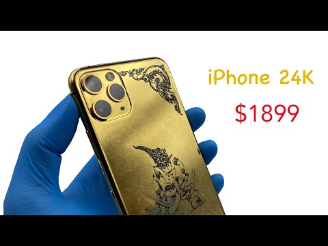 Made iPhone 11 Pro Max 24Kt Luxury...ASMR Repair