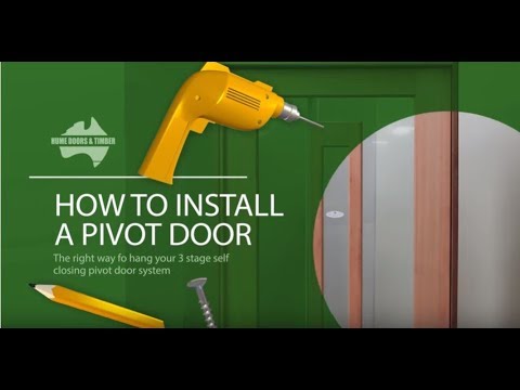 Hume How To install Pivot door system