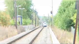 preview picture of video 'Solsletta planovergang i Askim Østfold 2 / Solsletta railroad crossing in Askim, Østfold, Norway 2'