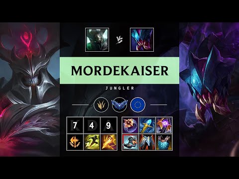 Mordekaiser Jungle vs Rek'Sai - EUW Diamond Patch 25.15