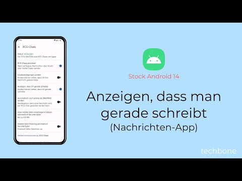 Anzeigen, dass man gerade schreibt [Android 14]