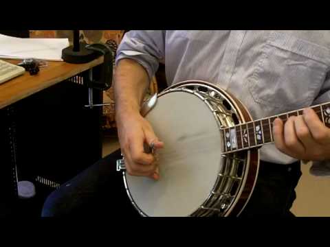 Banjo with Gerry Hale - Exercise 1 for 3rd Roll