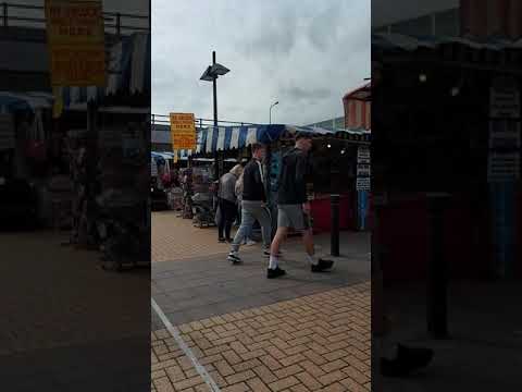 First day after lockdowon in Milton Keynes Market uk 🤗