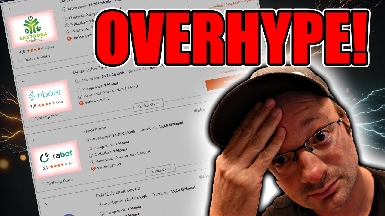 Dynamic electricity tariff - Why does EVERYONE fall for it?