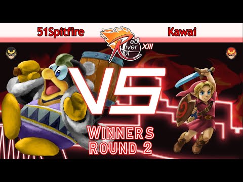 Red River Riot XIII - WR2 - 51Spitfire (King Dedede, Cpt. Falcon) vs Kawai (Young Link, Cpt. Falcon)