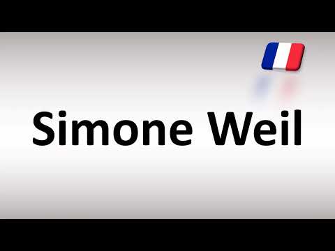 How to Pronounce ''Simone Weil'' Correctly in French