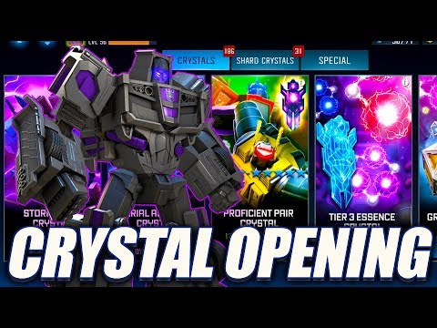 WE NEED 3 STAR BOTS! CRYSTAL OPENING - Transformers: Forged To Fight