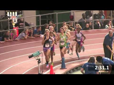 Girls Mile Junior High Section 2 - New Balance Nationals Indoor 2013
