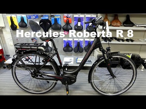 E-Bike Hercules Roberta R8 Vorstellung und Vergleich mit R7