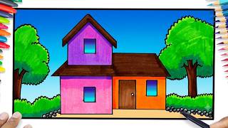 Download lagu How to Draw a Nice and Aesthetic House | Easy House Drawing mp3 Download lagu How to Draw a Nice and Aesthetic House | Easy House Drawing mp3