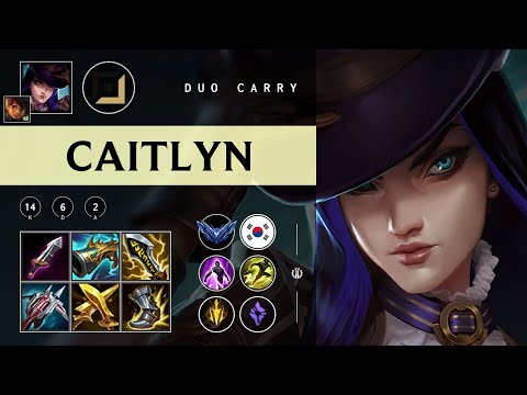 Caitlyn ADC vs Ziggs - KR Diamond Patch 25.24