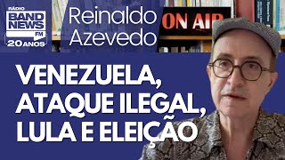 Reinaldo - Venezuela: Trump viola Carta da ONU e lei dos EUA; Lula critica; soberania e eleição