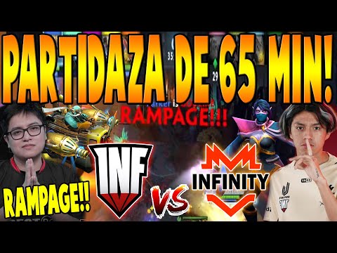 INFAMOUS vs INFINITY [BO2] - Partidaza de 65 Min + RAMPAGE! "Parker" - BTS PRO SERIES 13 DOTA 2