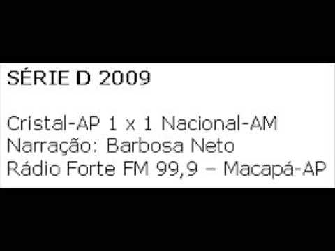 [Áudio] Cristal 1 x 1 Nacional-AM