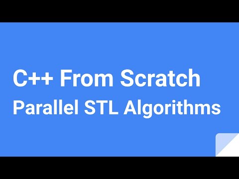 C++ From Scratch: Parallel STL Algorithms