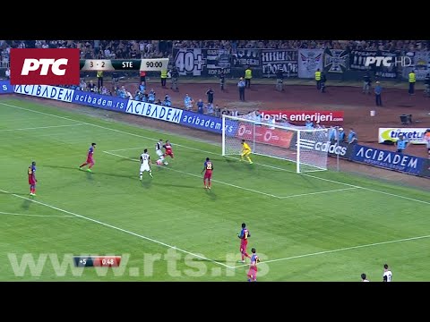 Fudbal: Partizan – Steaua 4:2, Trujić