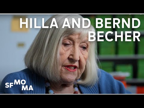 Hilla and Bernd Becher invented a new genre of photography