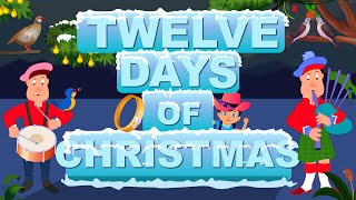 Twelve Days Of Christmas | Christmas Carol For Kids