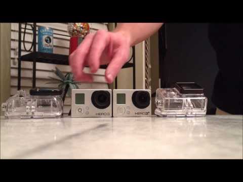 GoPro Hero3+ vs Hero 3 Size and Casing Differences