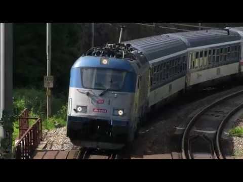 VLAKY-DIMIR (HD): 380.016 ČD a 380.007 ČD u Adamova, km 169,8 trať 260 CZ 2019