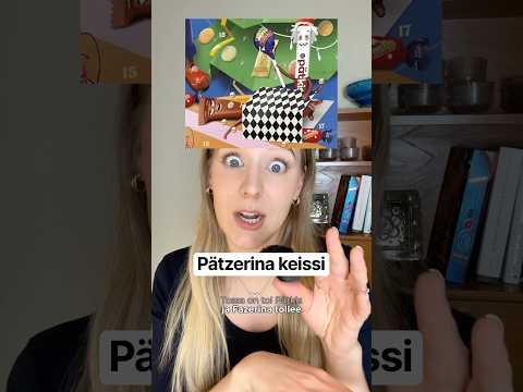 Täl joulukalenteril on villi lore😅